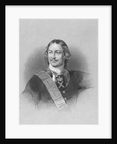 Portrait of Peter the Great by Anonymous