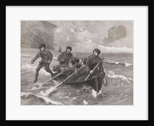 Sir James Clark Ross Discovering Victoria Land by Anonymous