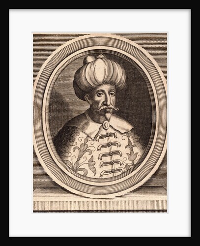 Portrait of Turkish King Mehmed I by Anonymous