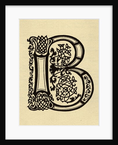 The Letter B by Anonymous