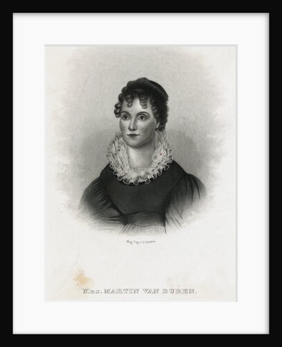 Portrait of Hannah Van Buren by Anonymous