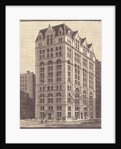 New York Times Building on Park Row by Anonymous