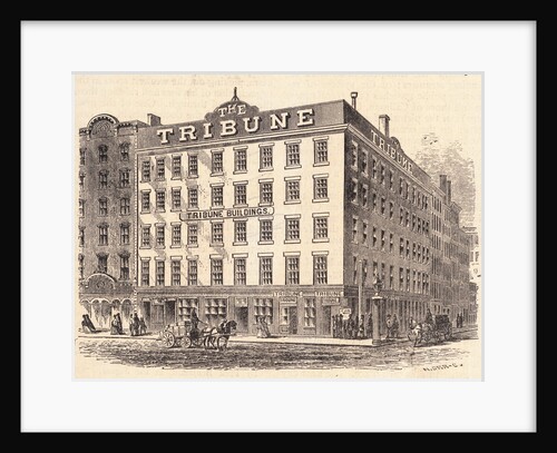 Tribune Building by Anonymous