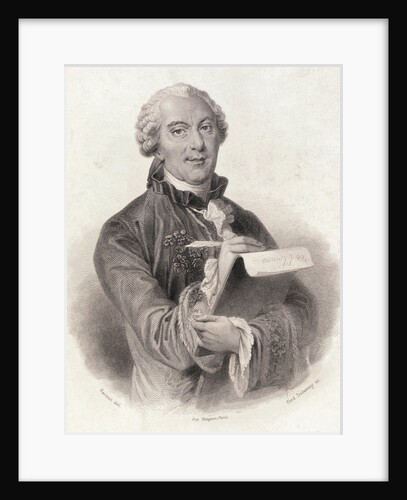 Portrait of Georges-Louis Leclerc Comte de Buffon by Anonymous