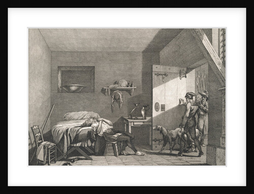 Condorcet Dying in His Prison Cell by Anonymous