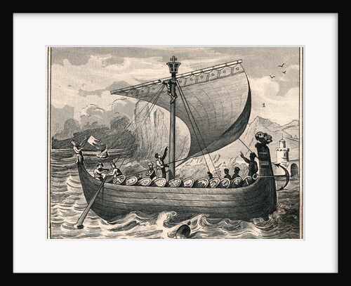 Norman Ship Circa 1066 by Anonymous