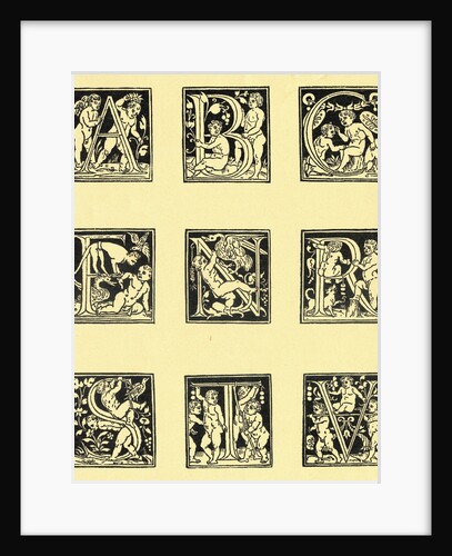 Decorative Letters by Anonymous
