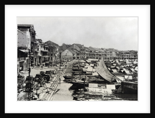 Loading Lighters in Singapore Straits Settlements by Anonymous