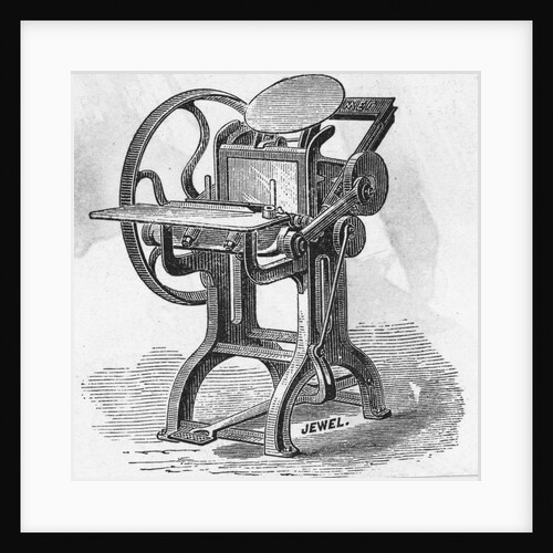 Jewel Printing Press by Anonymous