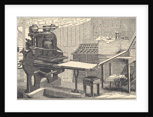 Stanhope Printing Press by Anonymous