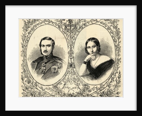 Portraits of Queen Victoria and Prince Albert by Anonymous