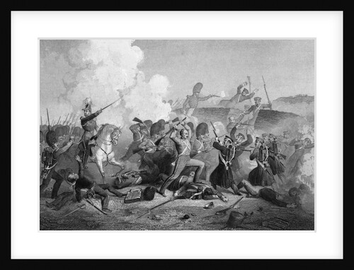 Battle During Crimean War by Anonymous