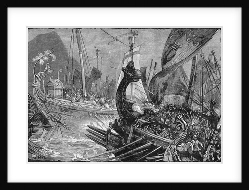 Battle of Salamis by Anonymous