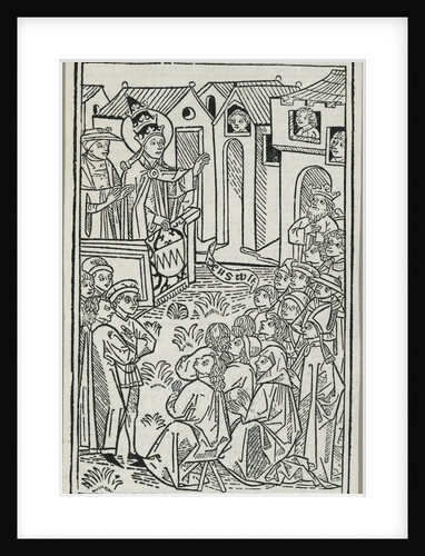 Pope Urban II Blessing Crusaders by Anonymous