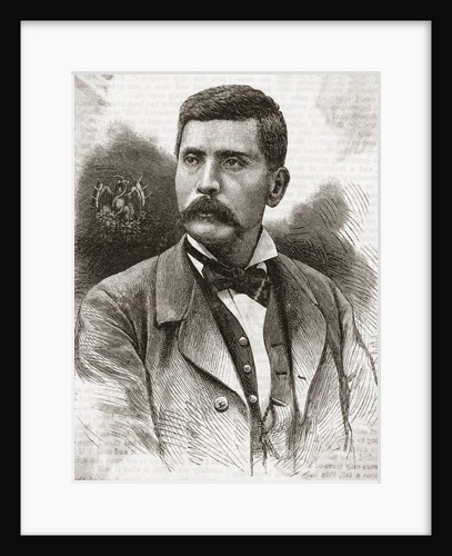 Portrait of Porfirio Diaz in Civilian Clothes by Anonymous