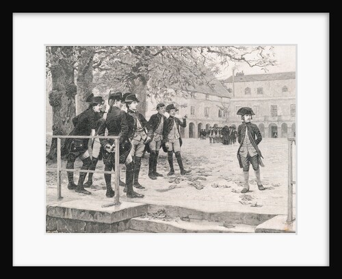 Napoleon at Military Academy by Anonymous