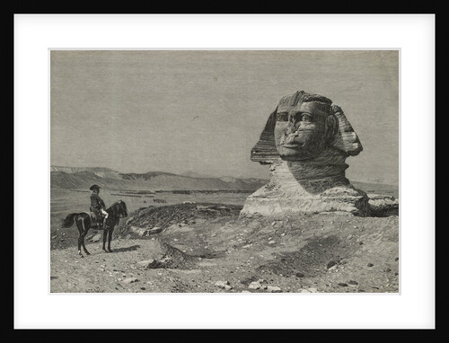Napoleon Before the Sphinx by Anonymous
