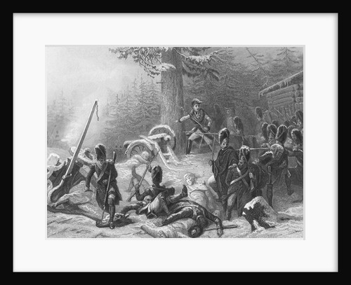 Marshal Ney Leading Retreat by Anonymous