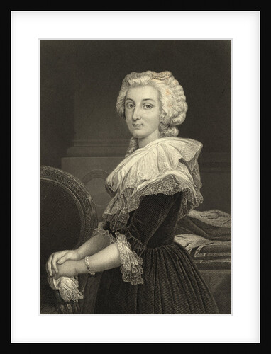 Portrait of Marie Antoinette Smiling by Anonymous