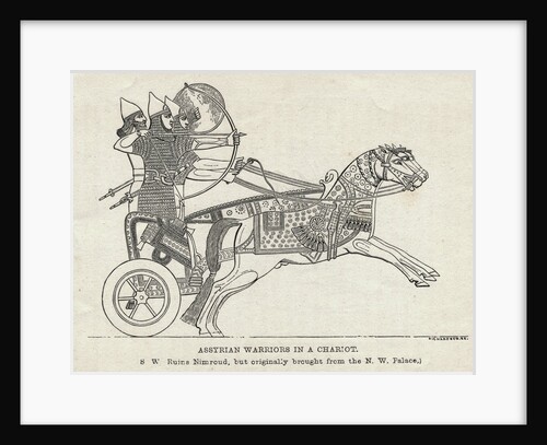 Warriors in a Chariot by Anonymous