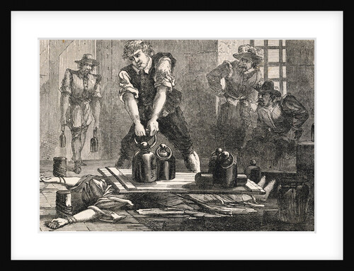 Pressing Margaret Clitheroe to Death by Anonymous