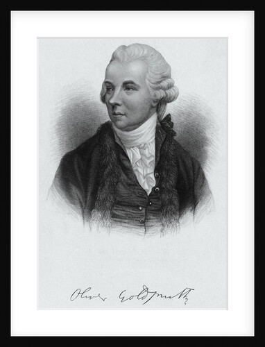 Portrait of Oliver Goldsmith by Anonymous