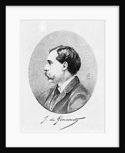 Portrait of Jules de Goncourt by Anonymous