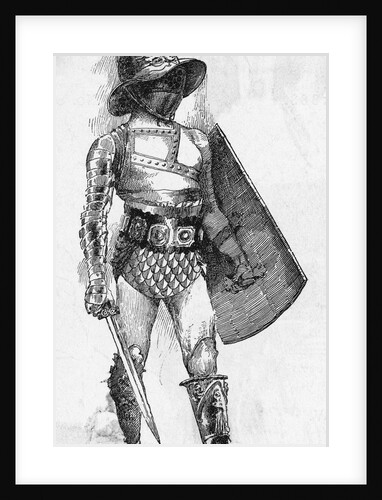 Portrait of a Samnite by Anonymous