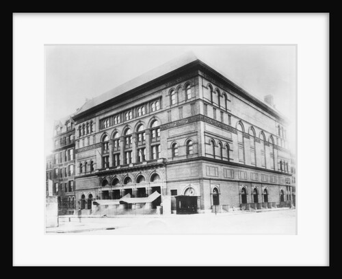 Carnegie Hall by Anonymous