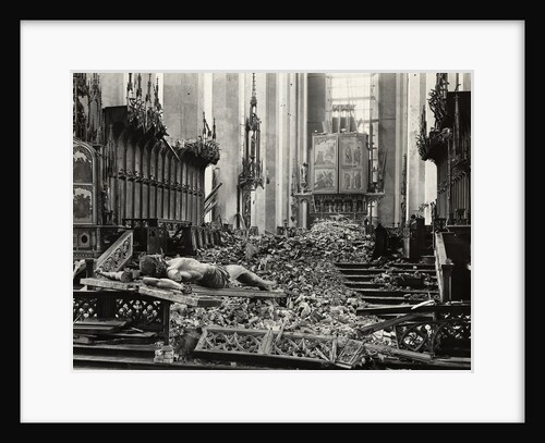 Frauenkirche Ruins by Anonymous