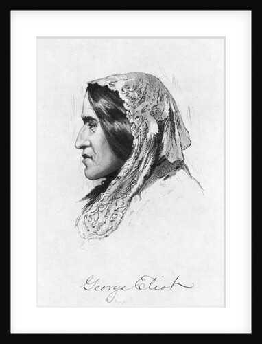Portrait of George Eliot by Anonymous