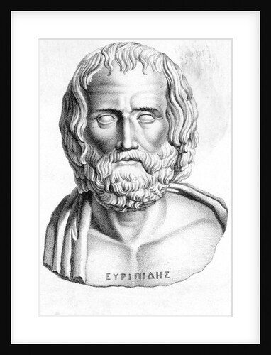 Portrait of Euripides by Anonymous