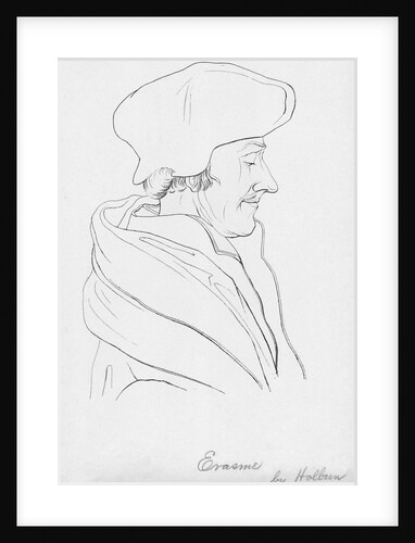 Portrait of Desiderius Erasmus by Anonymous