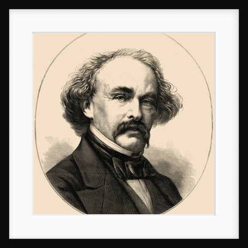 Portrait of American Author Nathaniel Hawthorne by Anonymous