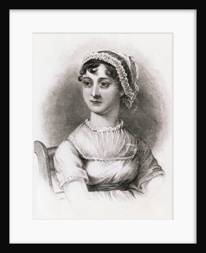 Portrait of Jane Austen by Anonymous