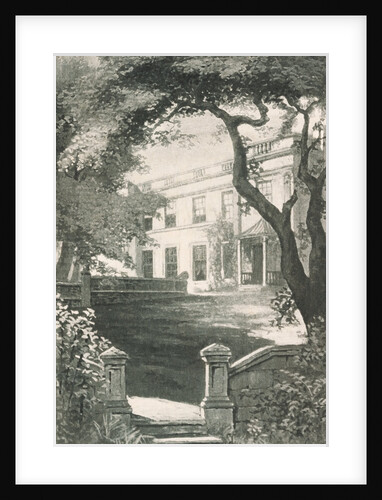 Illustrated Exterior of British Author George Eliot's Home by Anonymous