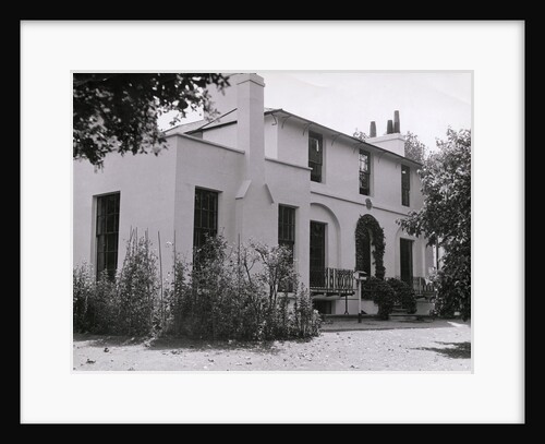 Exterior of Author John Keat's Mansion by Anonymous