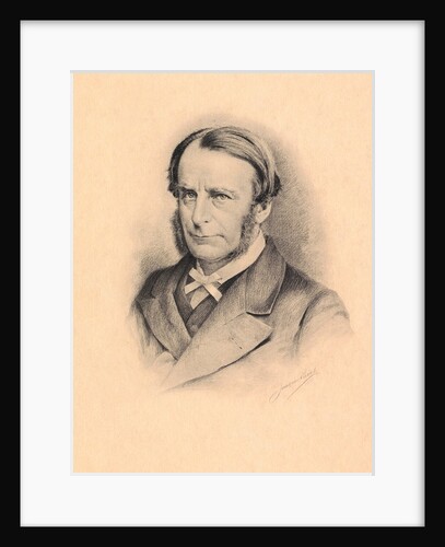 Portrait of English Writer Charles Kingsley by Anonymous