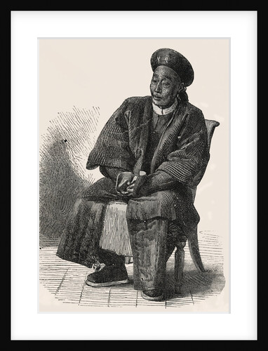 Illustration of Kweliang the Chinese Emperor of 1859 by Anonymous