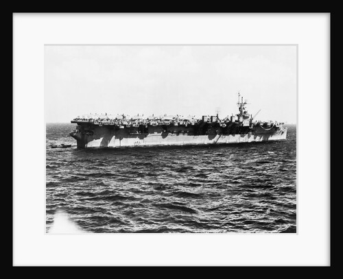 View of USS Langley by Anonymous