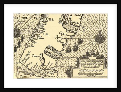 Map of Patagonia by Anonymous