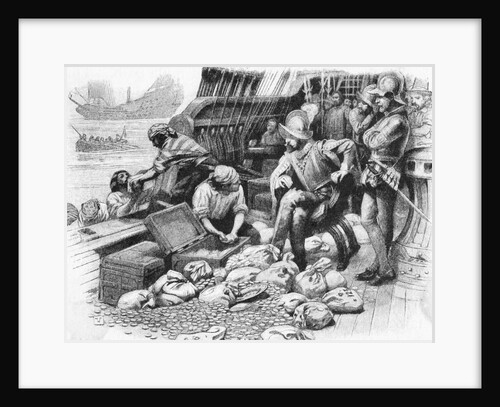 Portrait of Scandinavian Pirate King by Anonymous