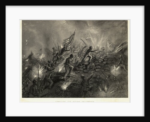 Attack on Fort Wagner During US Civil War by Anonymous