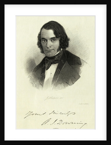 Portrait of A. J. Downing by Anonymous