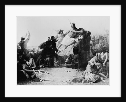 Pizarro Seizing the Inca of Peru by Anonymous