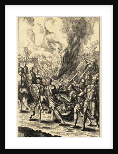 Roman War Scene from The Aneneid by Anonymous