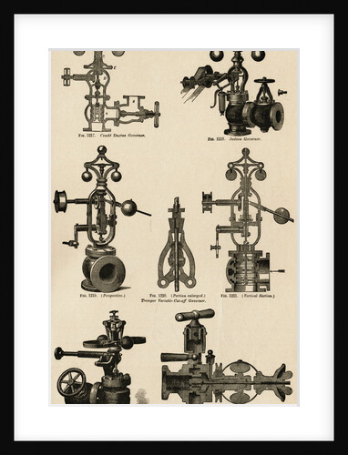 Illustrations of Steam Engine Governors by Anonymous