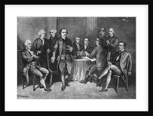 Patrick Henry in the First Continental Congress by Anonymous