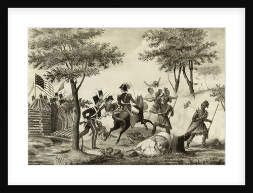 Siege of Fort Meigs During War of 1812 by Anonymous
