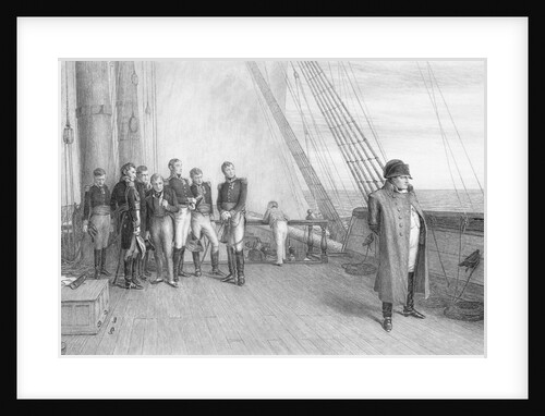 Napoleon on Board the Bellerophon by Anonymous